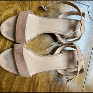Nude sandals